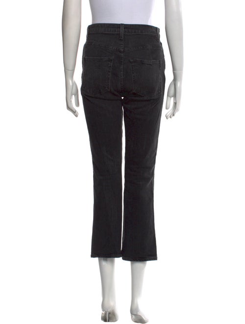 Khaite Mid-Rise Straight Leg Jeans