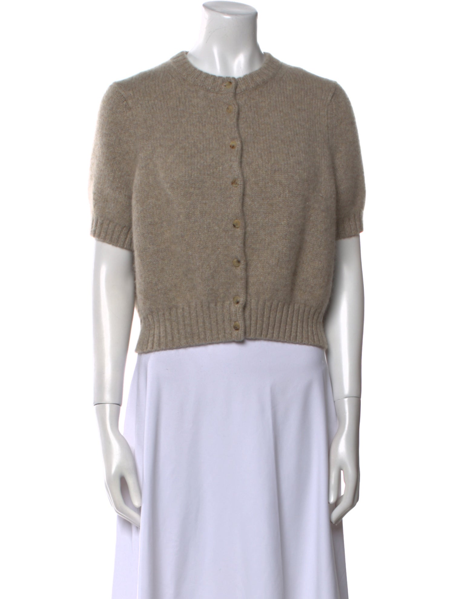 Khaite Cashmere Crew Neck Sweater