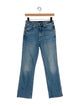 Khaite Mid-Rise Straight Leg Jeans