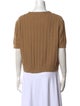 Khaite Cashmere Crew Neck Sweater