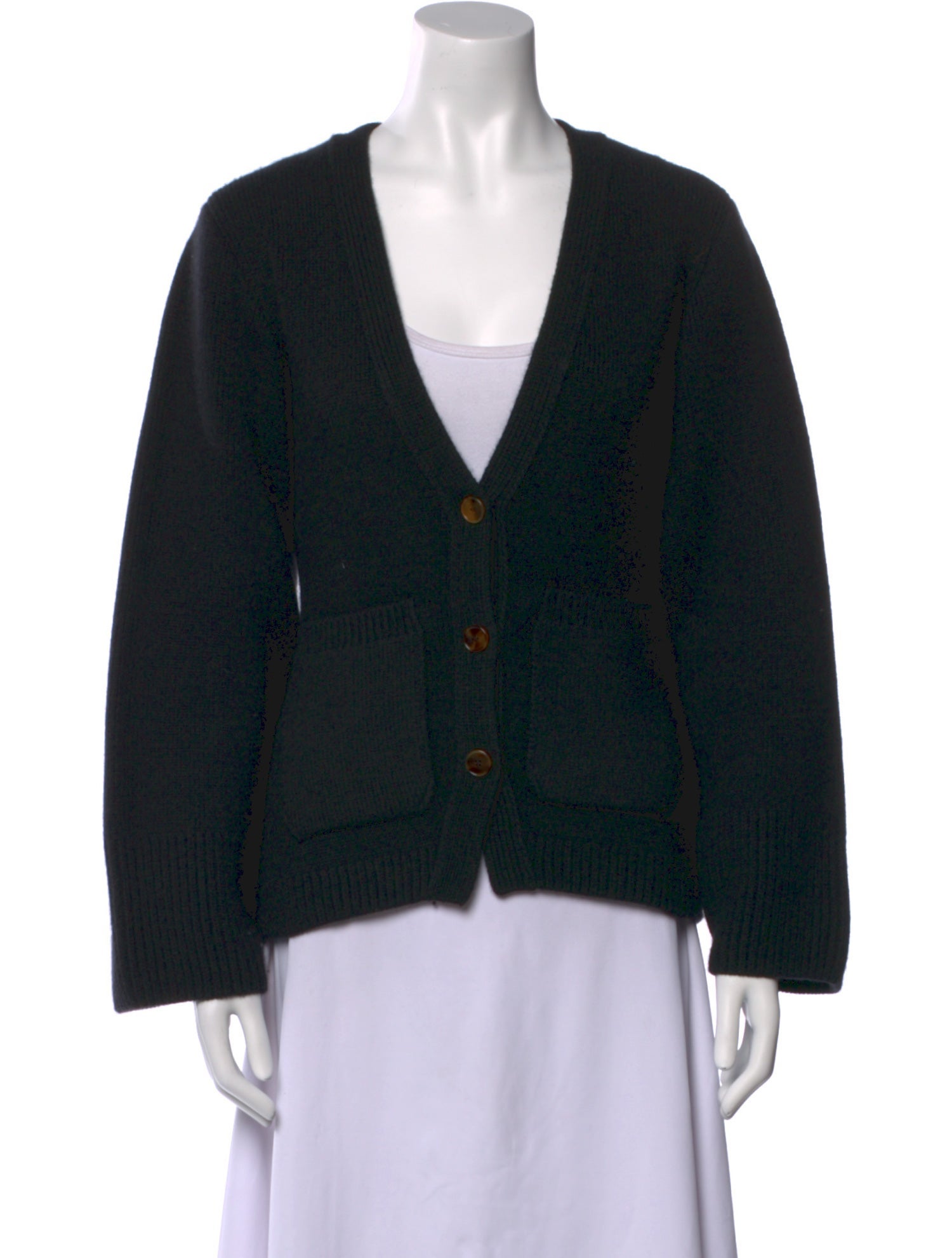 Khaite Cashmere V-Neck Sweater