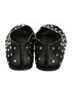 Khaite Mesh Crystal Embellishments Ballet Flats