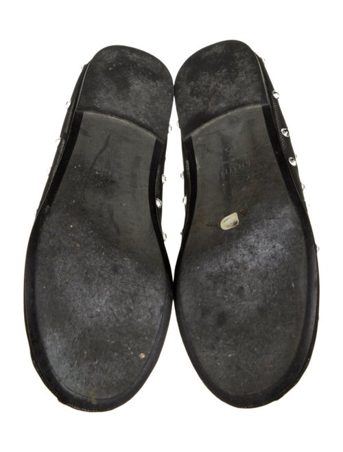 Khaite Mesh Crystal Embellishments Ballet Flats