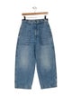 Khaite High-Rise Wide Leg Jeans