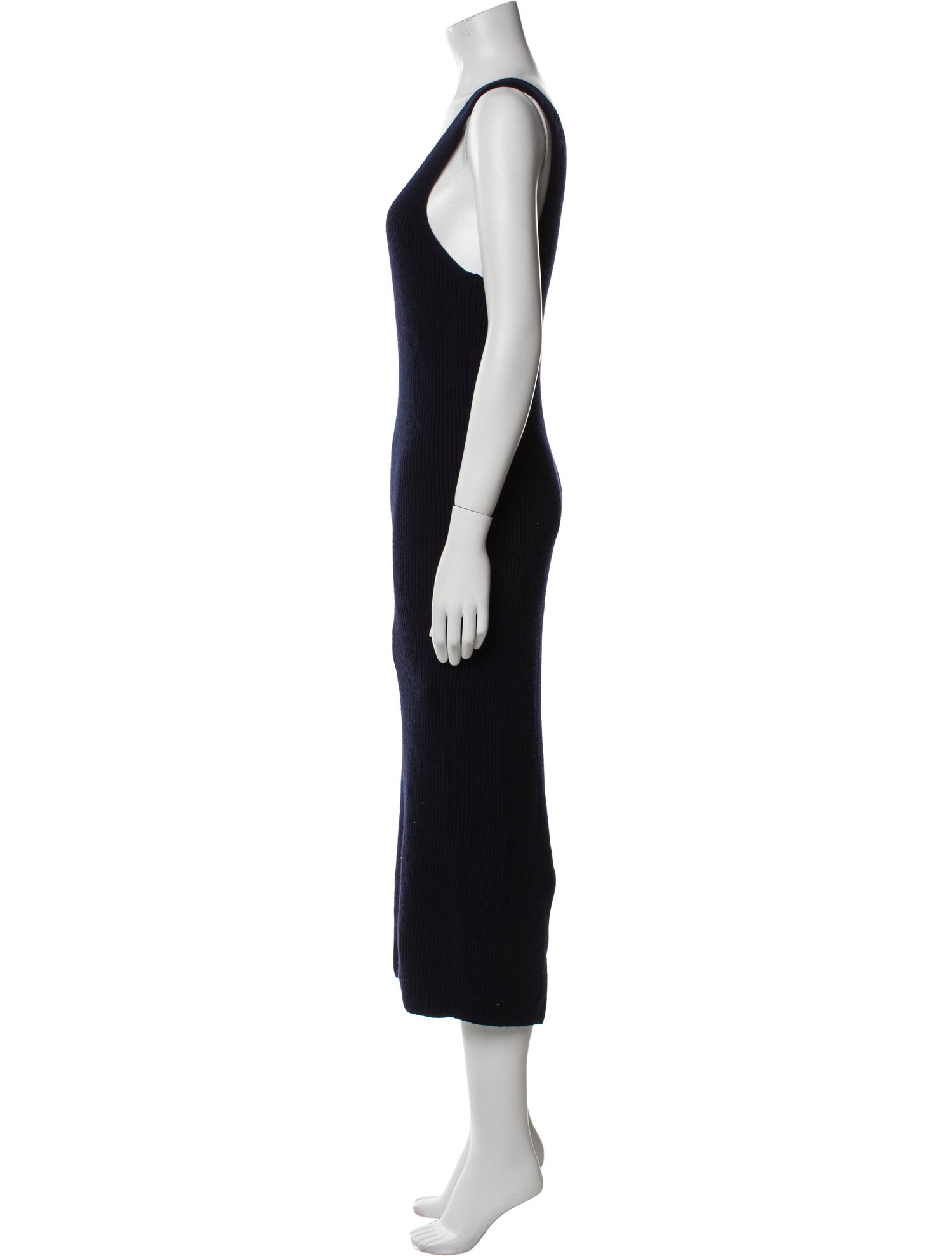 Khaite Merino Wool Midi Length Dress