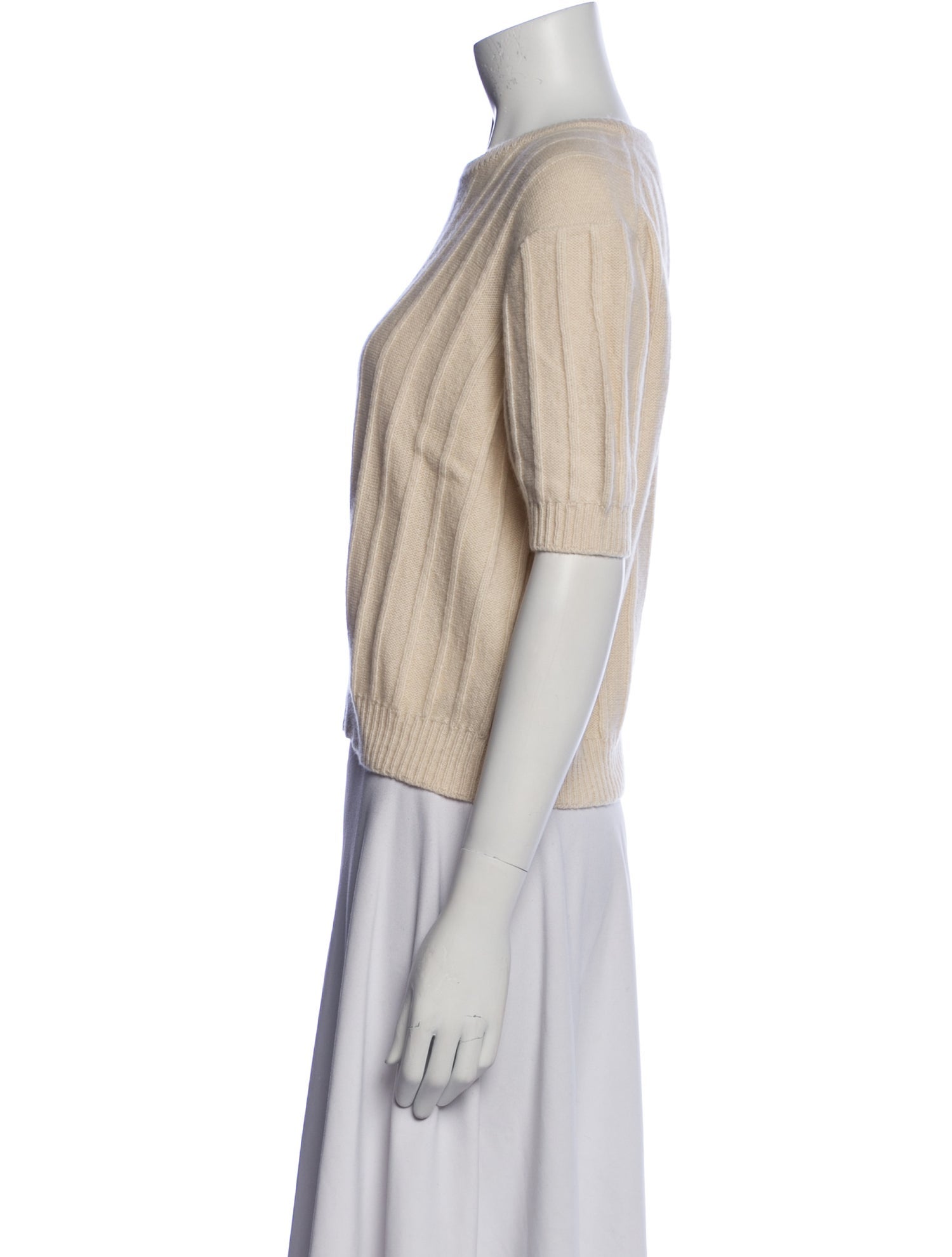 Khaite Cashmere Scoop Neck Sweater w/ Tags