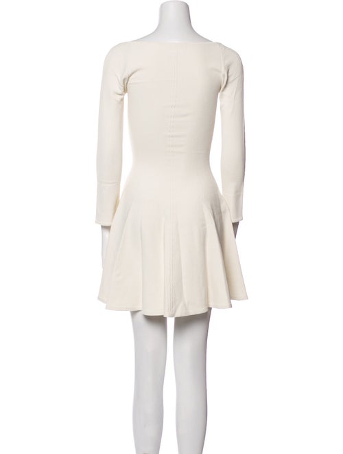 Khaite Virgin Wool Mini Dress