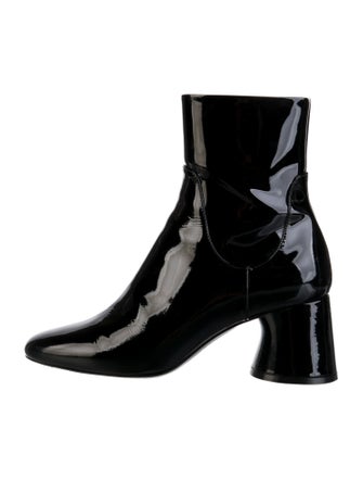Khaite Patent Leather Sock Boots