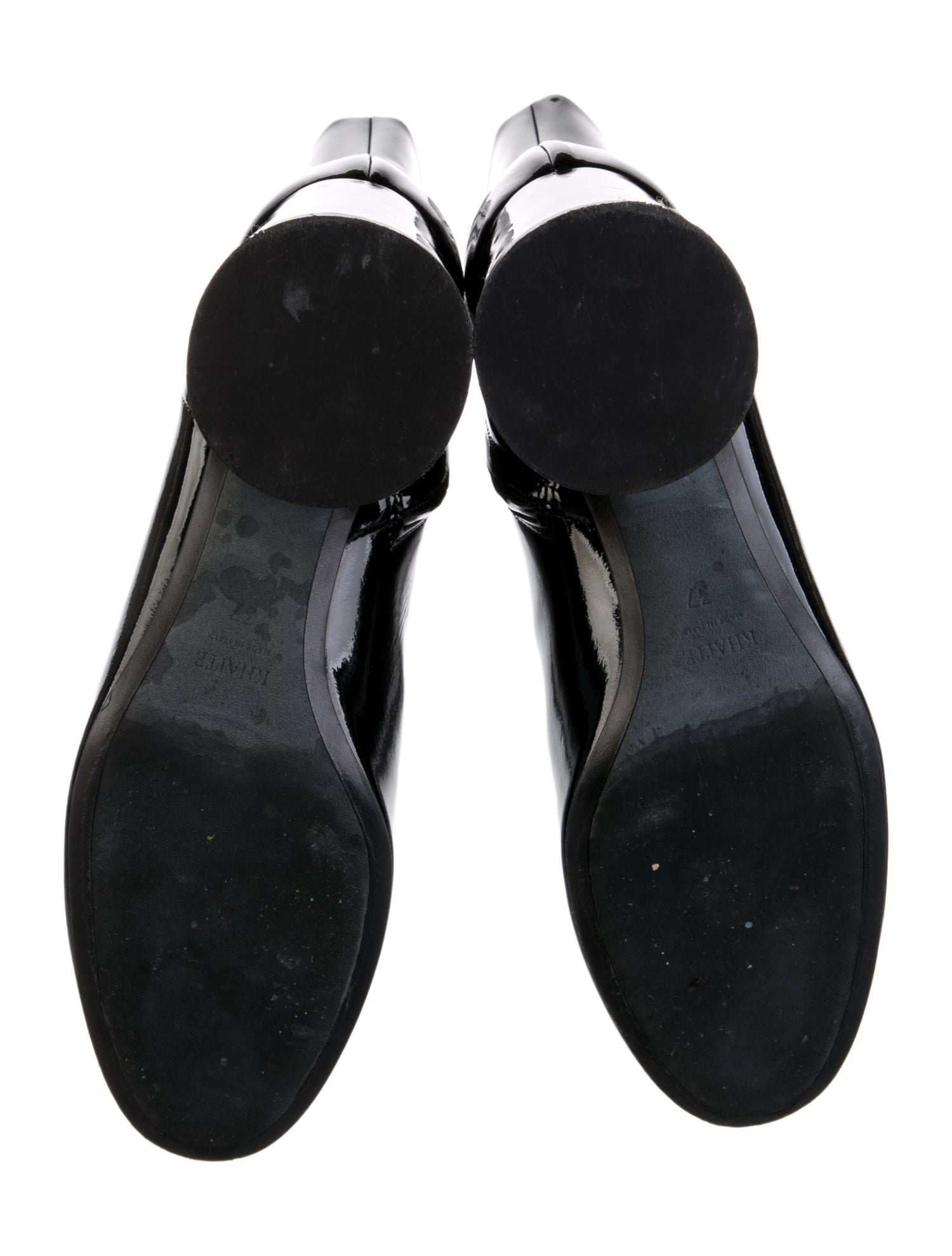 Khaite Patent Leather Sock Boots