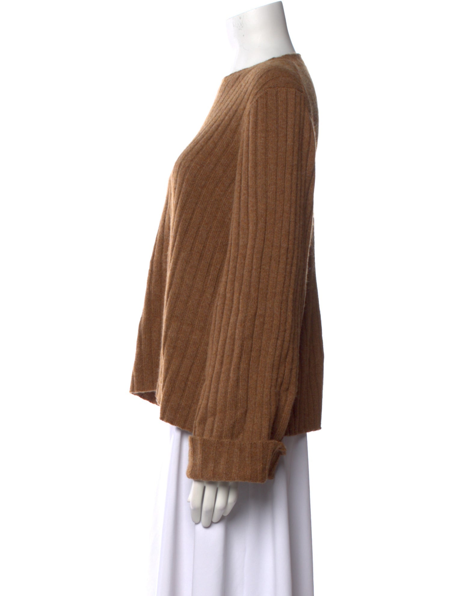 Khaite Cashmere Bateau Neckline Sweater