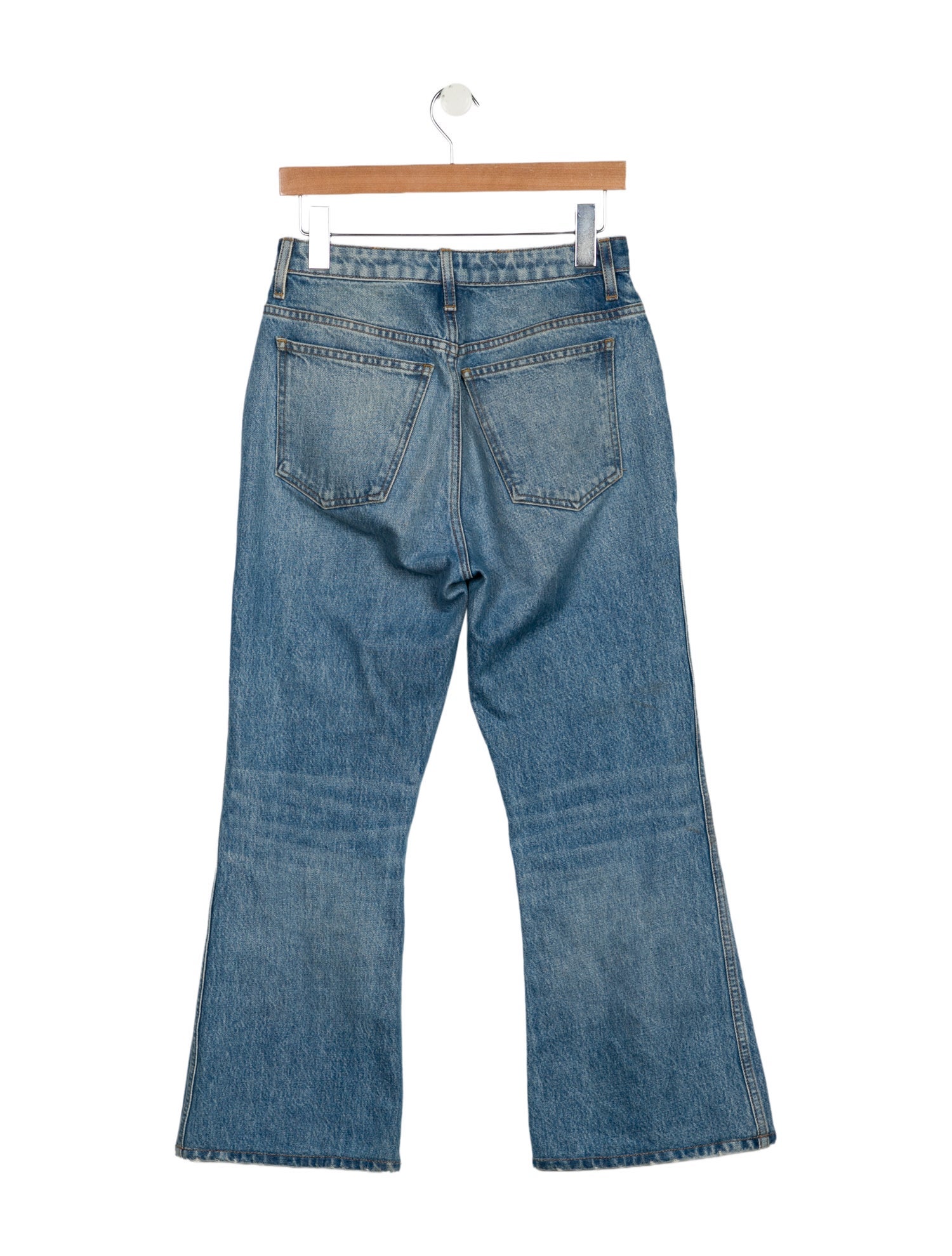 Khaite Gabbie Wide Leg Jeans