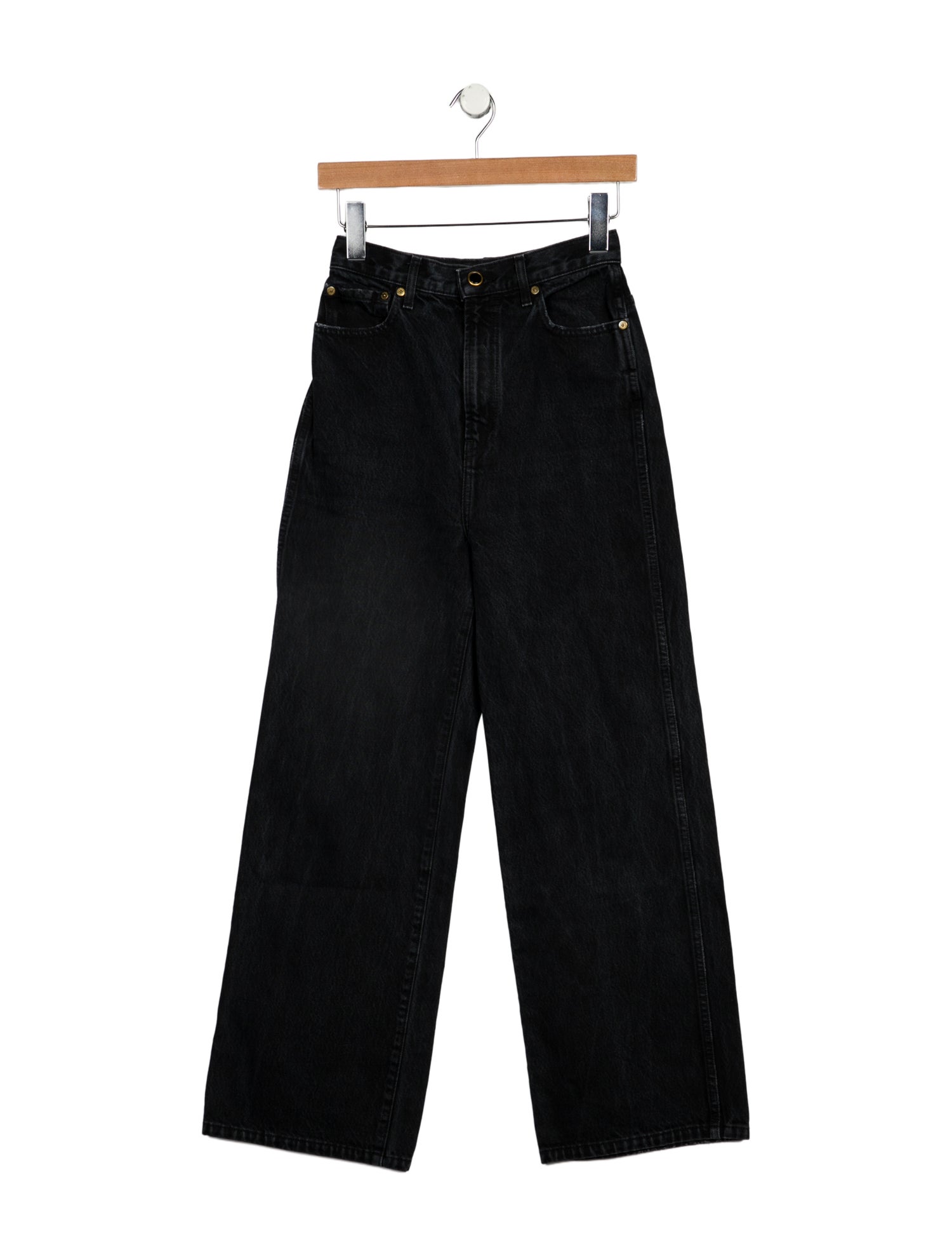 Khaite Jordan Wide Leg Jeans
