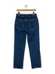Khaite High-Rise Straight Leg Jeans