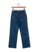 Khaite High-Rise Straight Leg Jeans