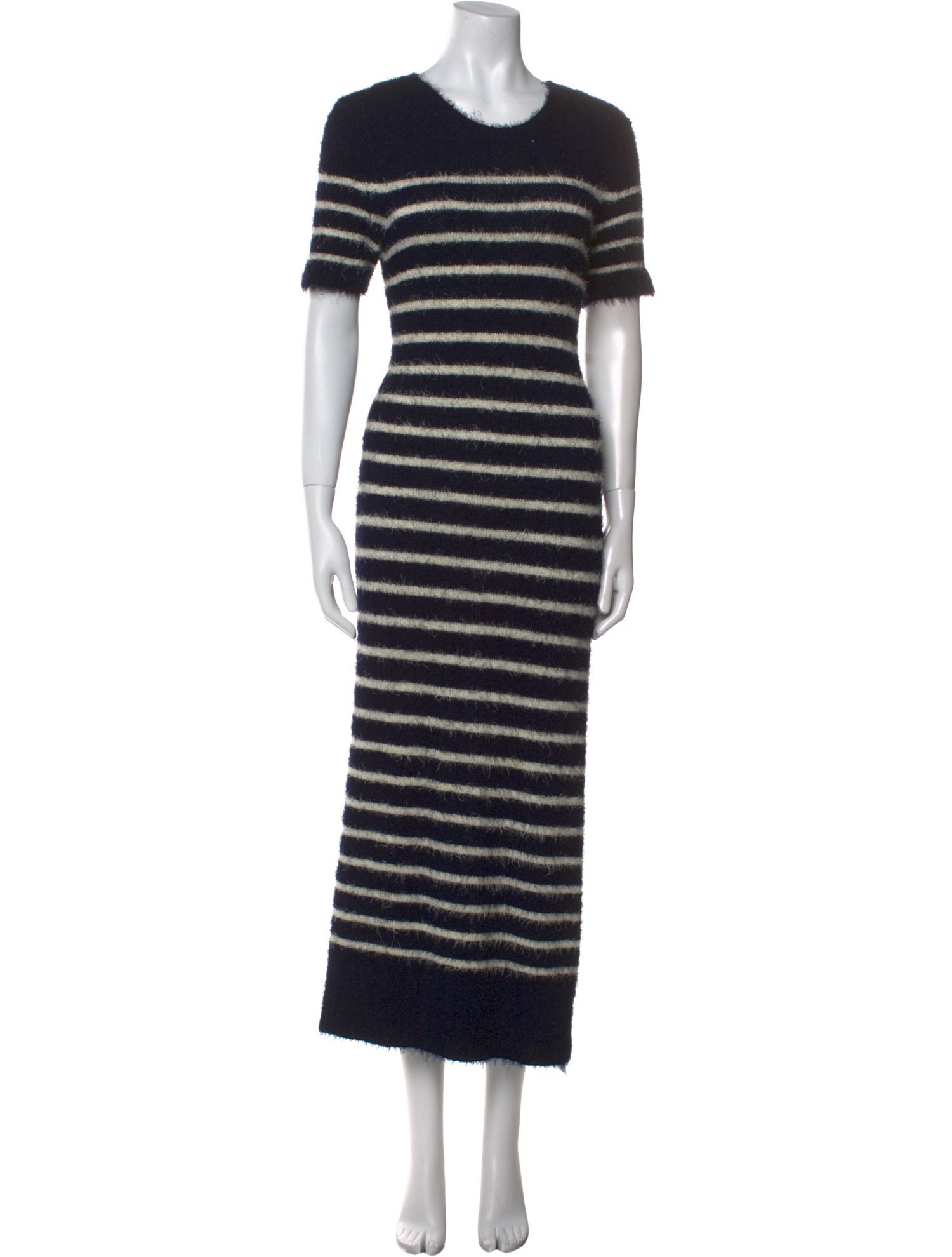 Khaite Silk Striped Sweater