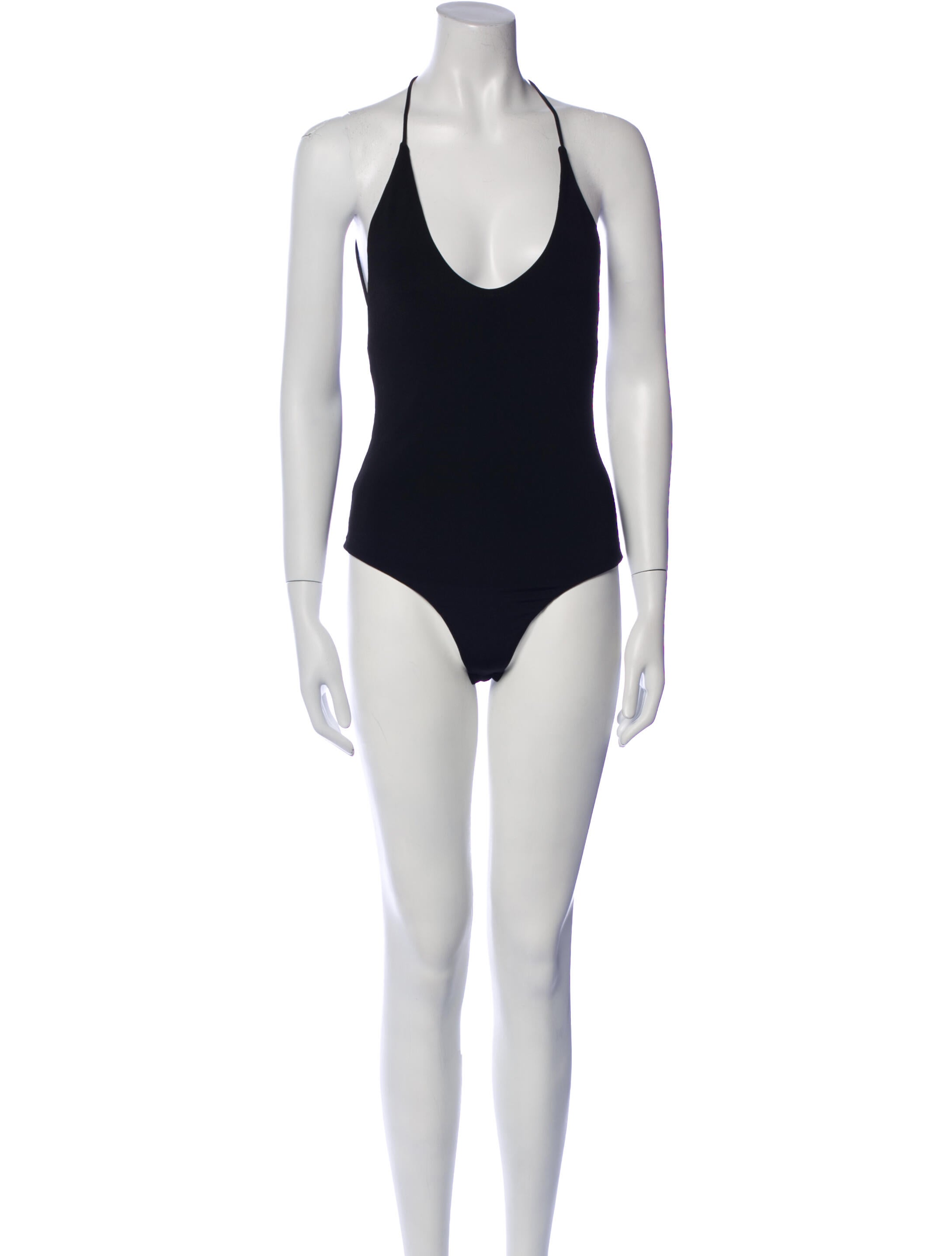 Khaite Wool Scoop Neck Bodysuit