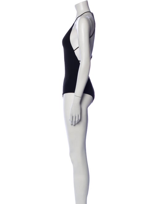 Khaite Wool Scoop Neck Bodysuit