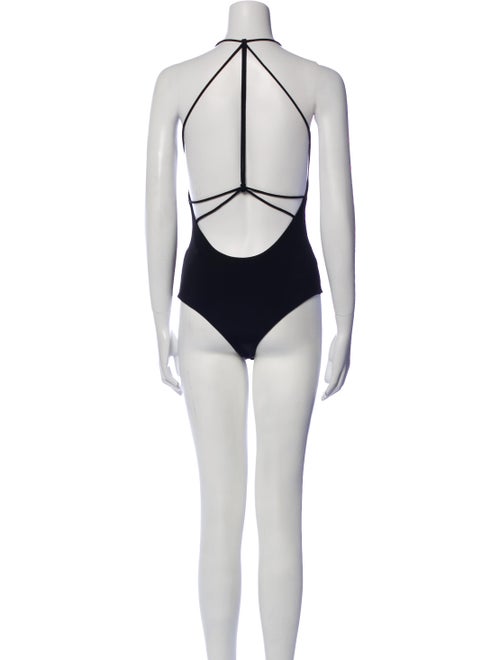 Khaite Wool Scoop Neck Bodysuit