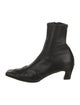 Khaite Leather Sock Boots