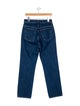 Khaite High-Rise Straight Leg Jeans