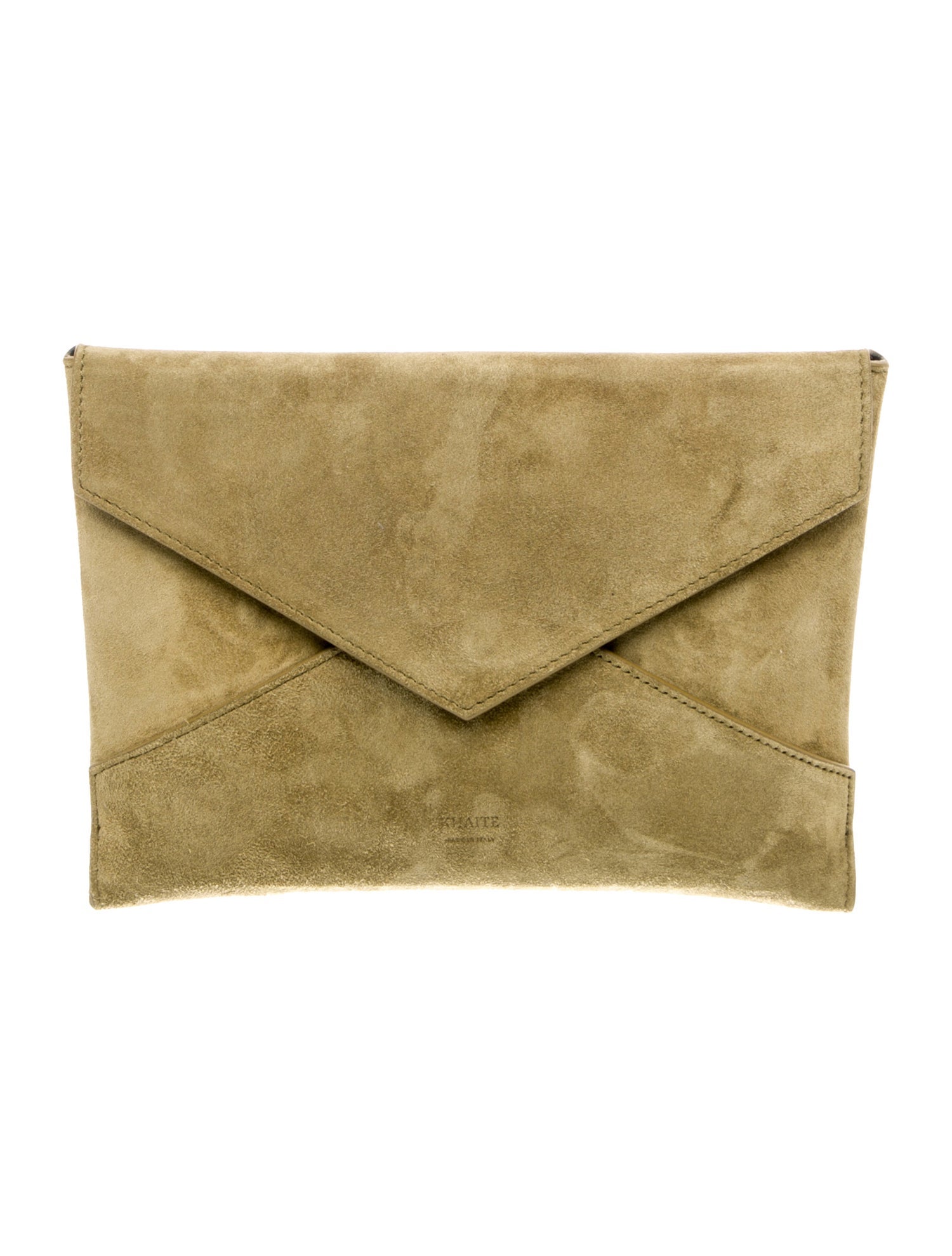 Khaite Suede Clutch