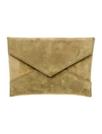 Khaite Suede Clutch