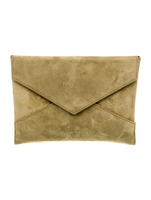 Khaite Suede Clutch