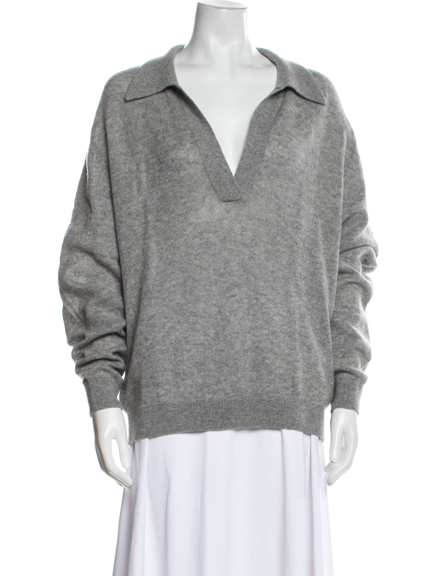 Khaite Cashmere V-Neck Sweater