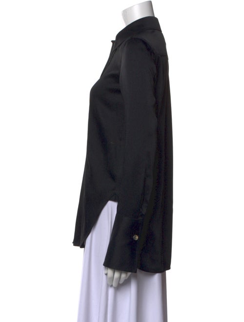 Khaite Long Sleeve Button-Up Top