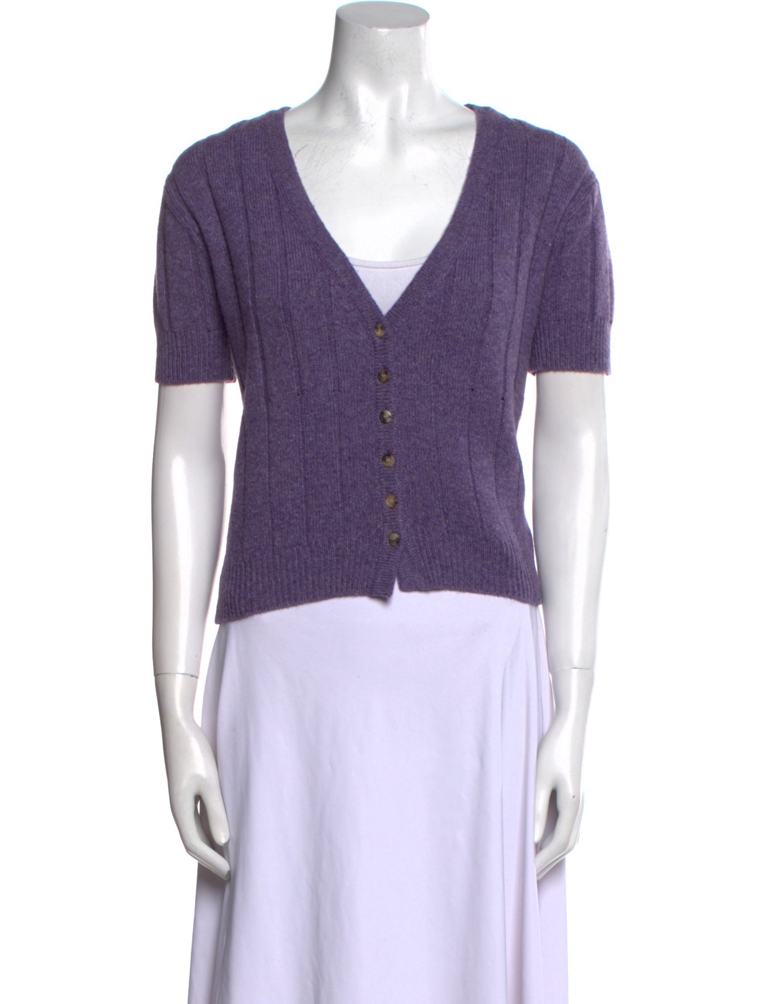 Khaite Cashmere V-Neck Sweater