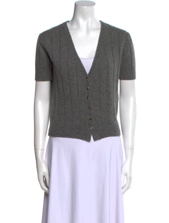 Khaite Cashmere V-Neck Sweater