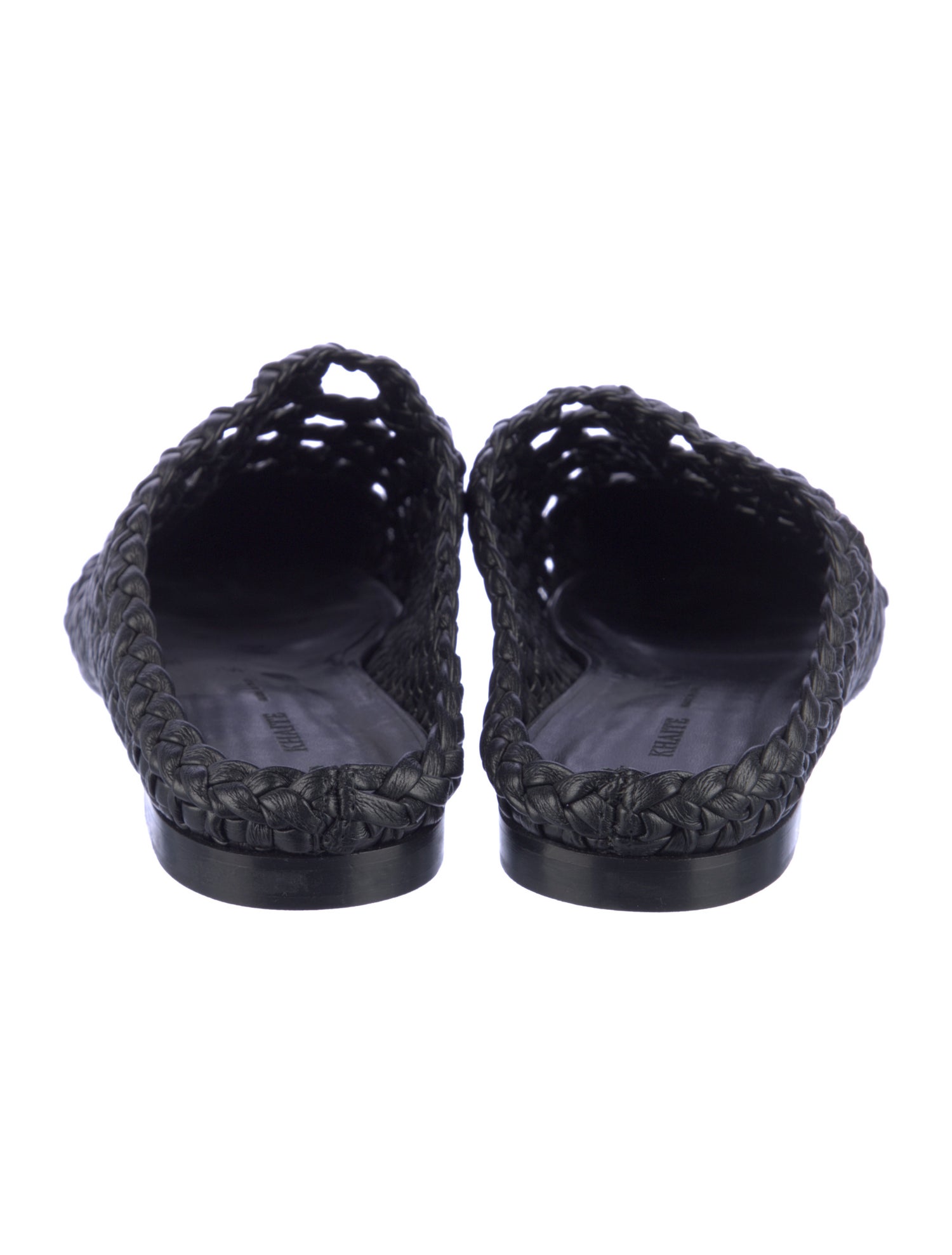 Khaite Leather Mules