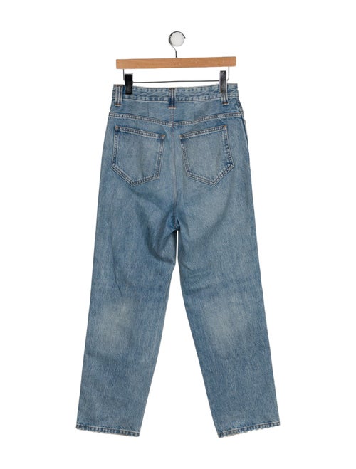 Khaite High-Rise Wide Leg Jeans