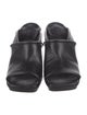 Khaite Leather Slides