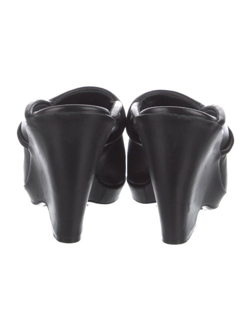 Khaite Leather Slides