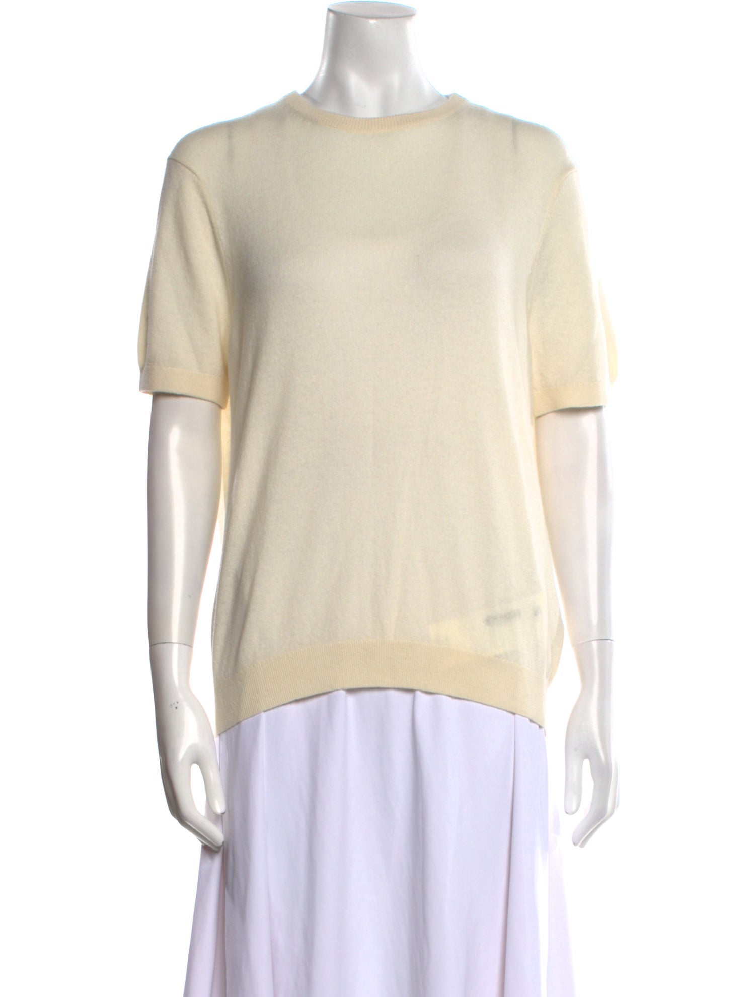 Khaite Cashmere Crew Neck Sweater