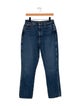 Khaite High-Rise Straight Leg Jeans