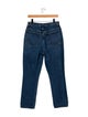 Khaite High-Rise Straight Leg Jeans