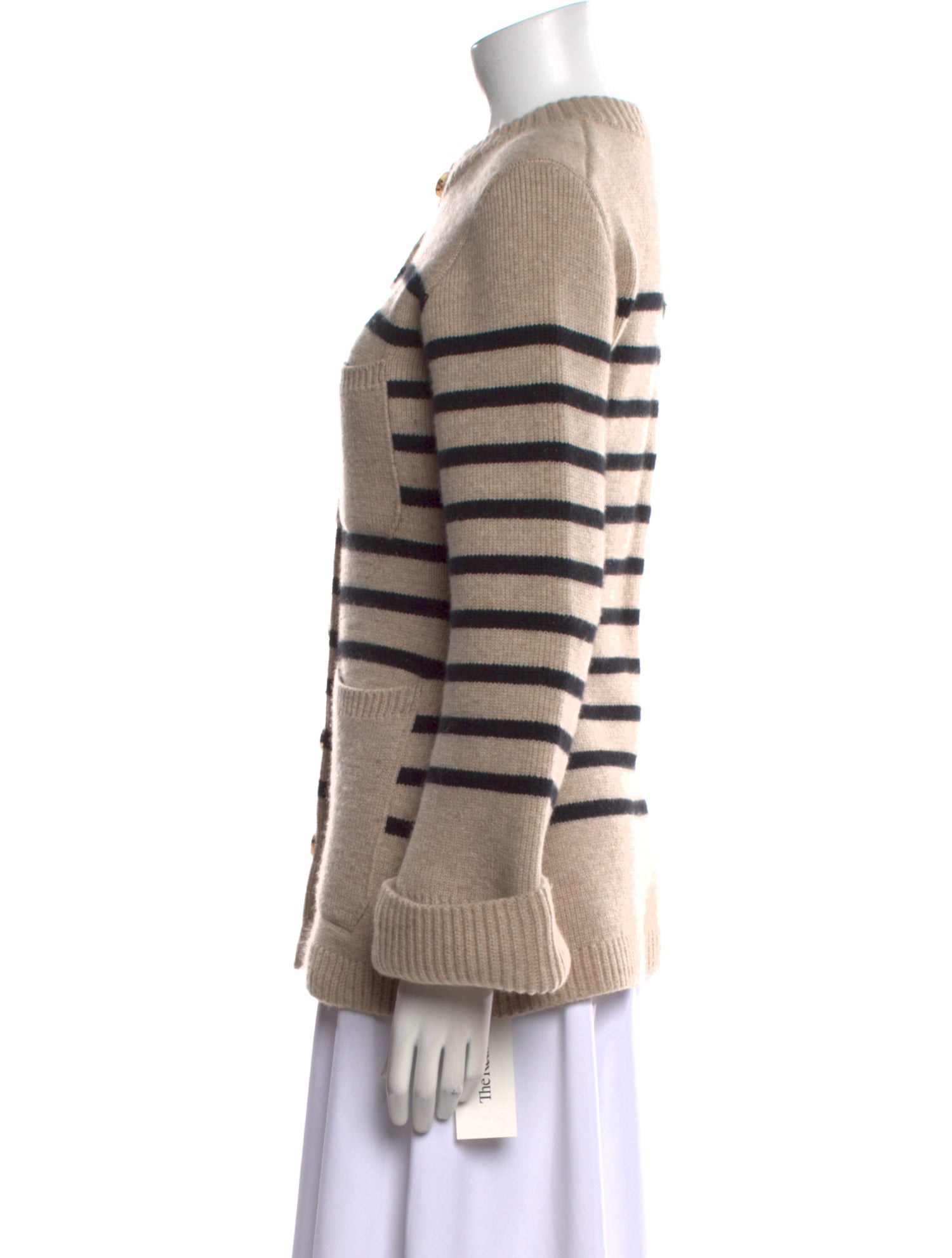 Khaite Cashmere Striped Sweater