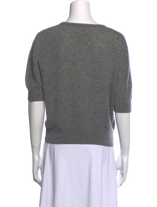 Khaite Cashmere V-Neck Crop Top