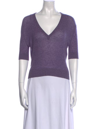 Khaite Cashmere V-Neck Top