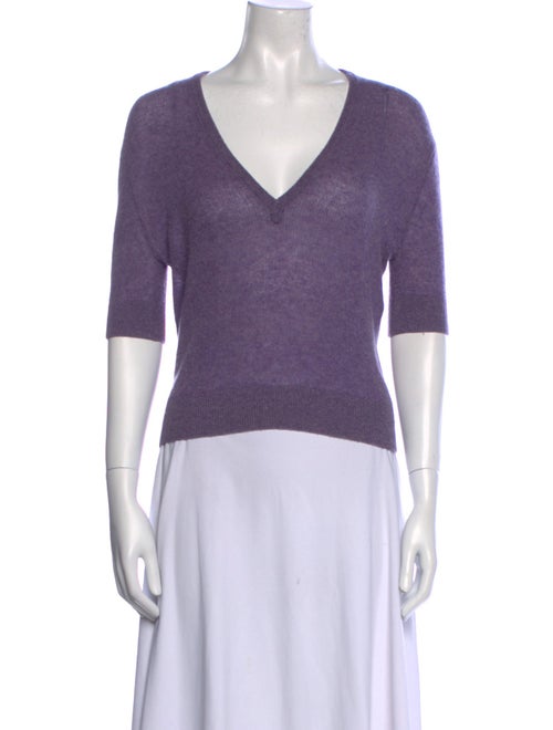 Khaite Cashmere V-Neck Top
