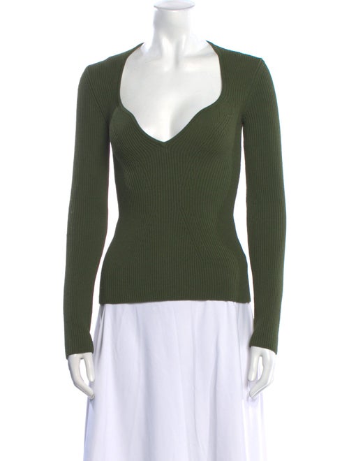 Khaite Plunge Neckline Sweater