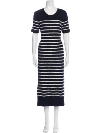 Khaite Silk Midi Length Dress