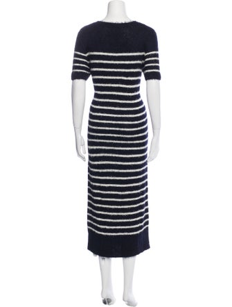 Khaite Silk Midi Length Dress