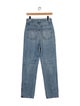 Khaite High-Rise Straight Leg Jeans