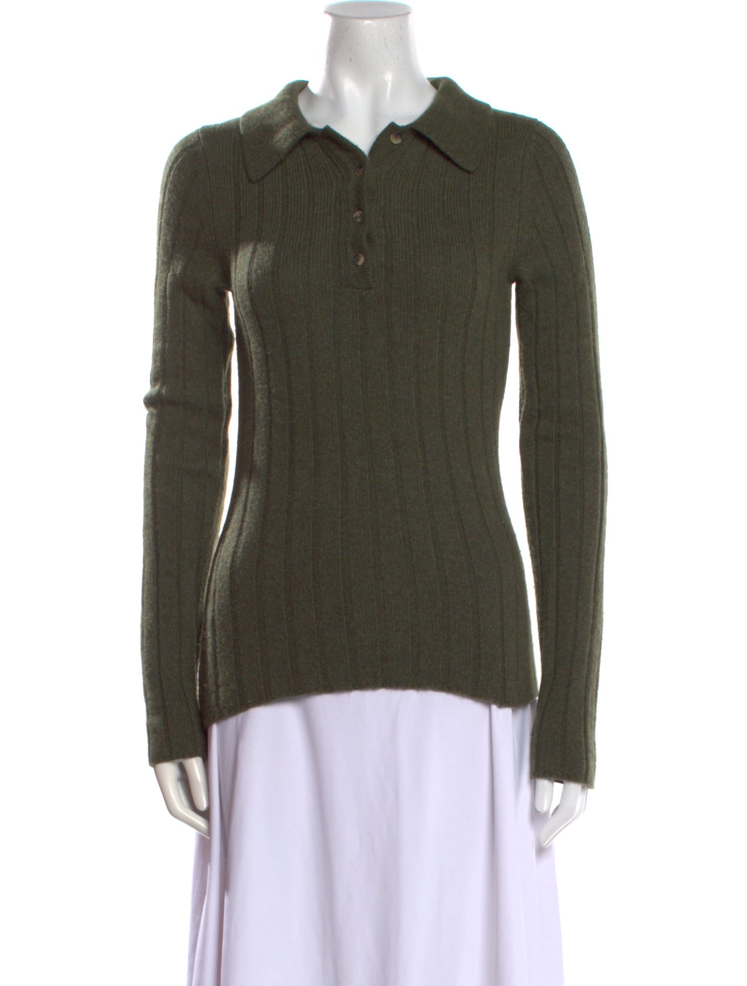 Khaite Cashmere Crew Neck Sweater