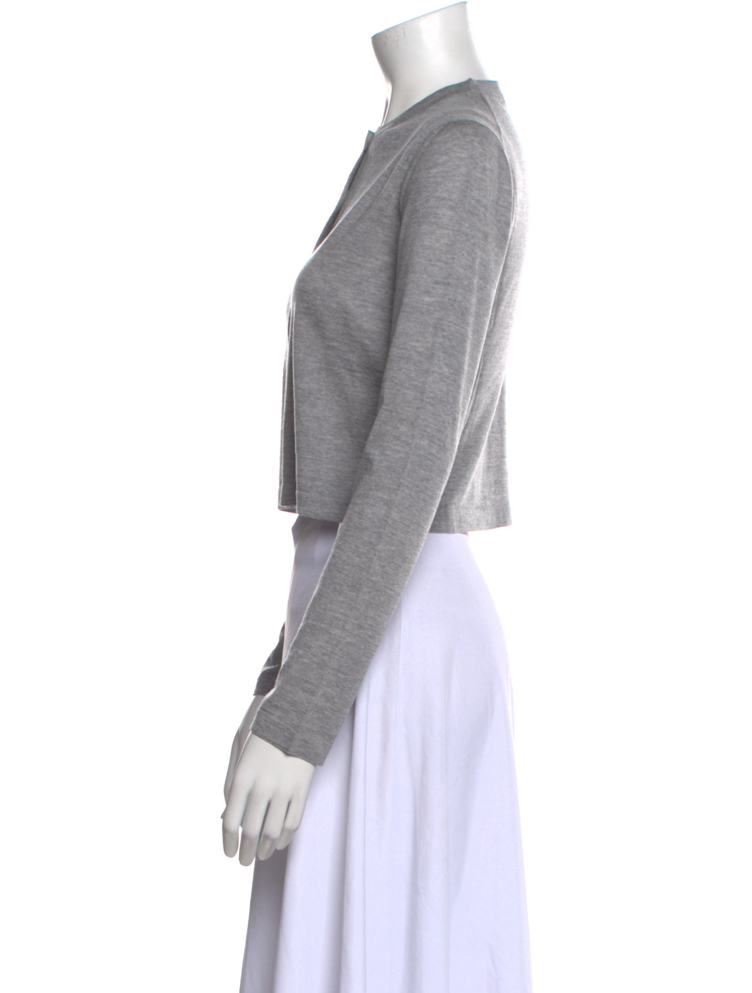 Khaite Wool Mock Neck Crop Top w/ Tags