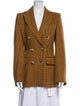 Khaite Plaid Print Blazer