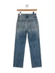Khaite High-Rise Straight Leg Jeans